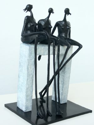 Small Talk Inke Zeegelaar sculptures