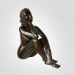 Woman sitting II Inke Zeegelaar sculptures
