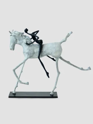 Horse Riding Inke Zeegelaar sculptures