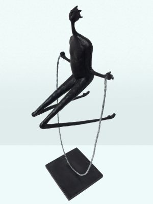 Jumping Rope Inke Zeegelaar sculptures